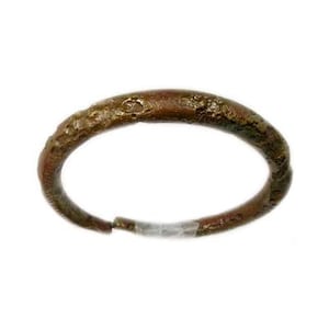 Genuine Ancient Bracelet, Ancient Roman Bracelet, Judaean Bangle, Ancient Bronze Bangle Phoenicia Primitive Jewelry 57416