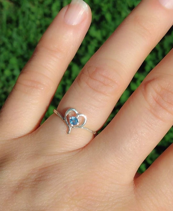 Sky Blue Sapphire Ring, Medieval Amulet, Ecclesias