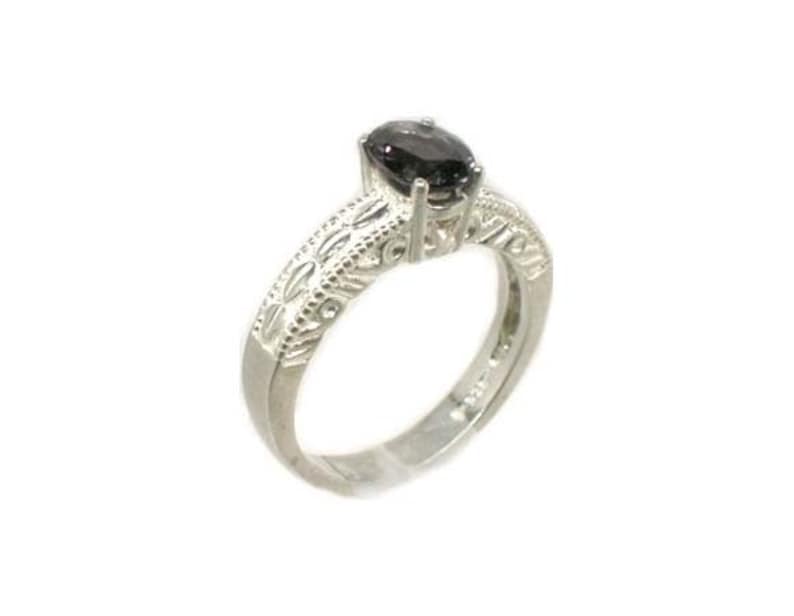Purple Velvet Spinel Ring, Medieval Europe Crown Jewel Gem, 19th Century Gem, Antique Spinel Gemstone, Black Prince Ruby, Gorgeous Spinel Jewelry, Perfect August Birthday Gift, Timeless Treasure Jewelry Gift, Sterling Silver Ring