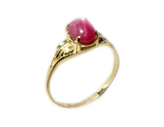 Star Ruby Ring Ancient Hebrew Wisdom Amulet Antiq… - image 8