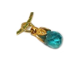 Apatite Pendant Ancient Talisman Greek Athletes Gem Antique Siberian Gemstone Warriors Muscle Amulet Briolette Pendant Jewelry Gift #64218