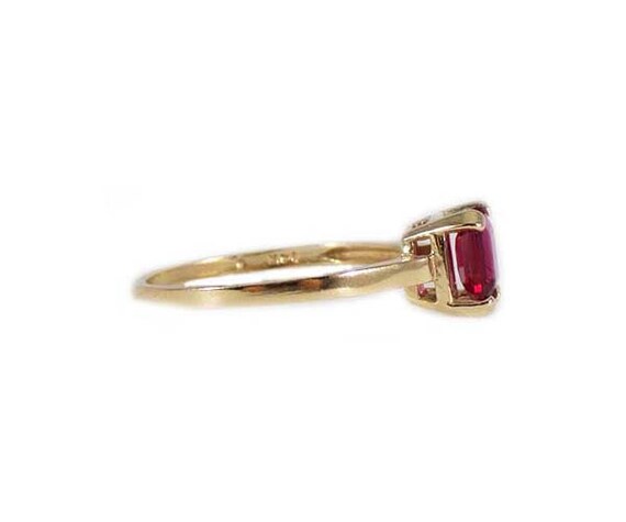 Gorgeous Ruby Ring Gold Ancient Greek Magic Amule… - image 6