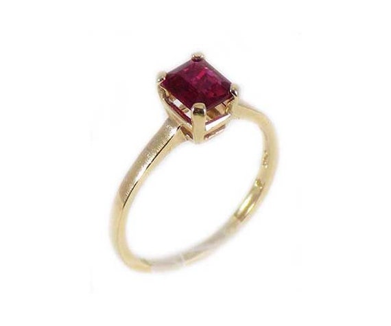 Gorgeous Ruby Ring Gold Ancient Greek Magic Amule… - image 8