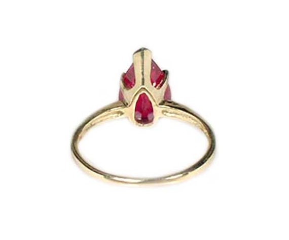 Ferrari Red Ruby Ring Ancient Hebrew Wisdom Amule… - image 10