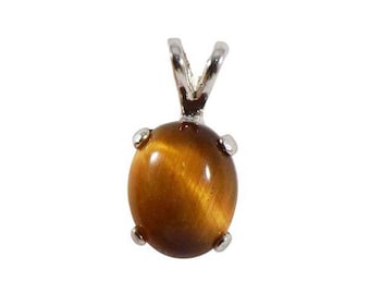 Tigers Eye Necklace Roman Legionary Ancient Talisman Courage Gemstone Antique Gemstone Timeless 19th Century Gem Tiger’s Eye Cabochon #22376