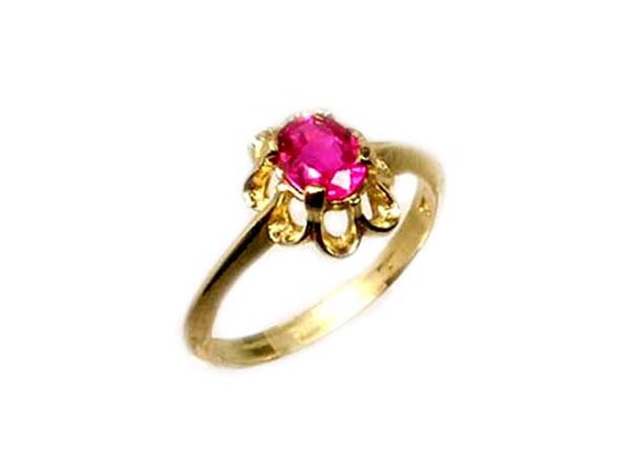 Genuine Ruby Ring Medieval England Coronation Gemston… - Gem