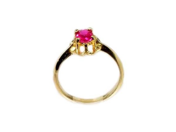 Genuine Ruby Ring Medieval England Coronation Gem… - image 8