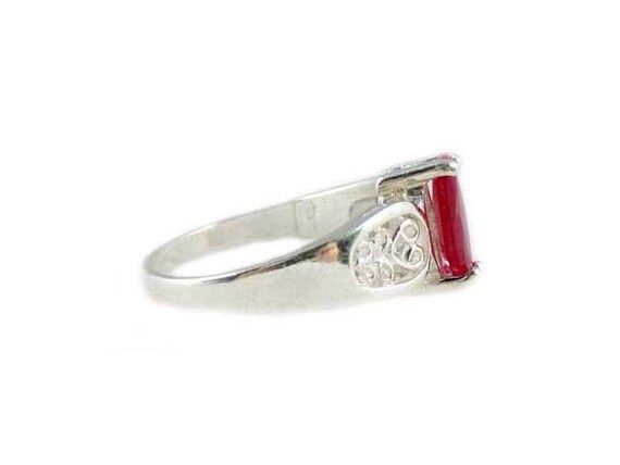 Gorgeous Ruby Ring Druid Magic Talisman Raspberry… - image 6