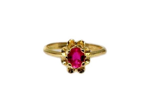 Genuine Ruby Ring Medieval England Coronation Gem… - image 9