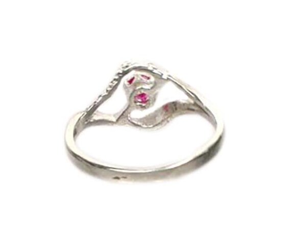Genuine Ruby Ring Tiny Treasure Gift for Her Medi… - image 5