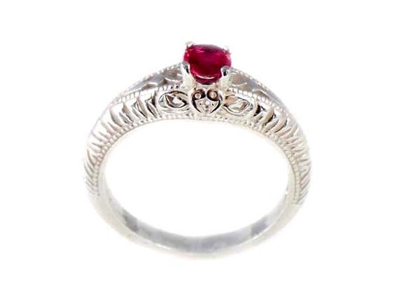 Flawless Ruby Gemstone Ancient Magic Talisman Blo… - image 9