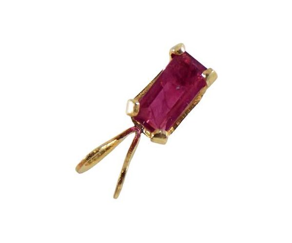 Gorgeous Ruby Pendant Ancient Hindu Ratnaraj King… - image 7