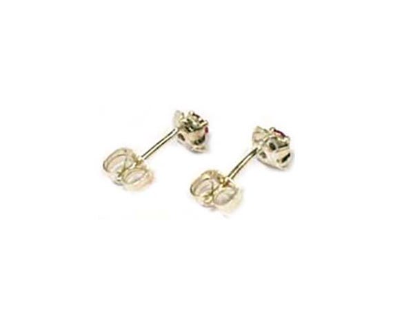 Red Ruby Studs, Ancient Hindu Magic, Ruby Earring… - image 6