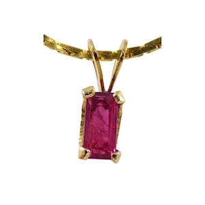 Gorgeous Ruby Pendant Ancient Hindu Ratnaraj King of Gems Warrior Amulet 19th Century Antique Gemstone Ruby Necklace 14kt Gold Fill #44404