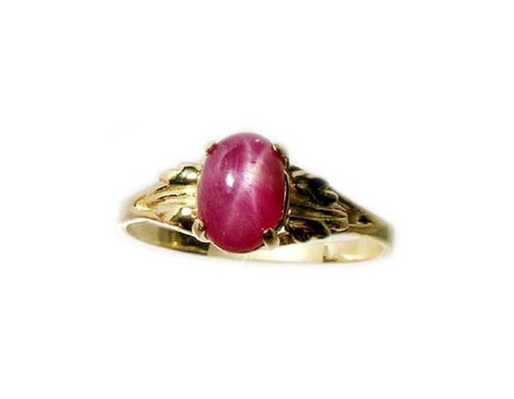Star Ruby Ring Ancient Hebrew Wisdom Amulet Antiq… - image 6