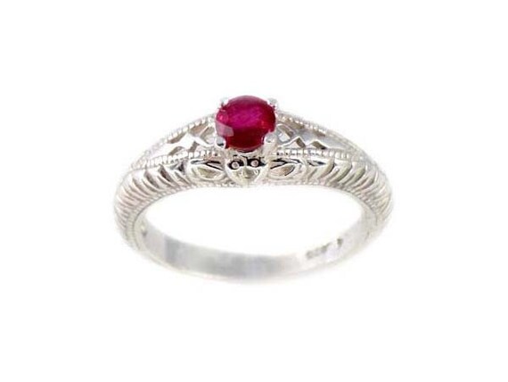 Flawless Ruby Gemstone Ancient Magic Talisman Blo… - image 2