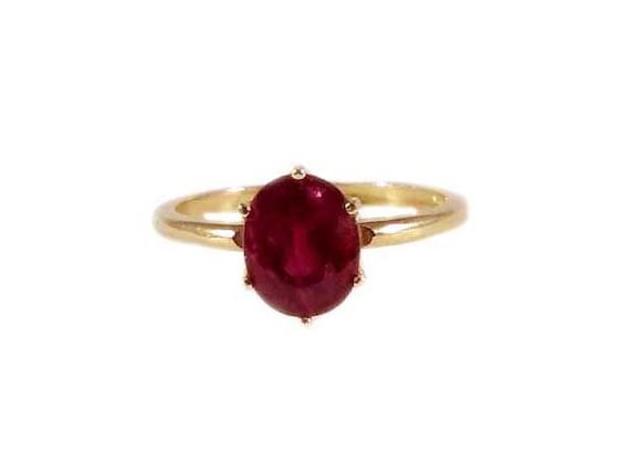 Gorgeous Ruby Ring Ancient Hebrew Biblical Amulet… - image 4