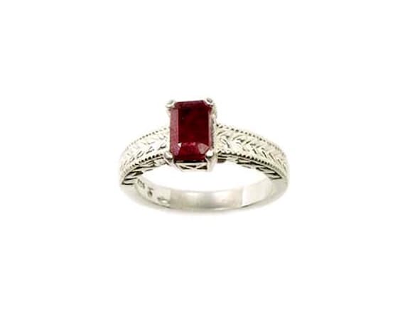 Gorgeous Red Ruby Ring Medieval Magical Talisman … - image 3
