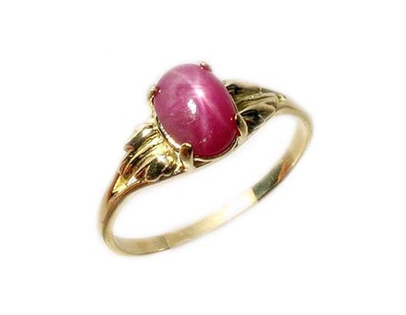 Star Ruby Ring Ancient Hebrew Wisdom Amulet Antiq… - image 7