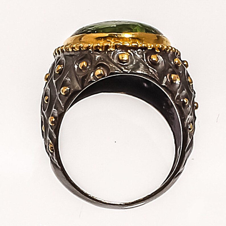 Vasonite Gemstone 925 Sterling Silver Jewelry Ring 7.5