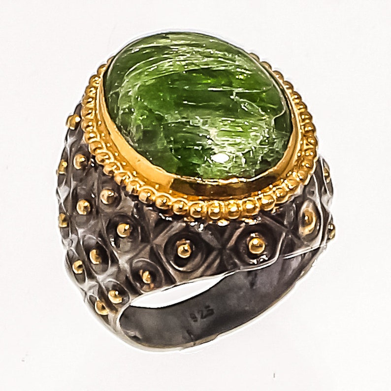 Vasonite Gemstone 925 Sterling Silver Jewelry Ring 7.5
