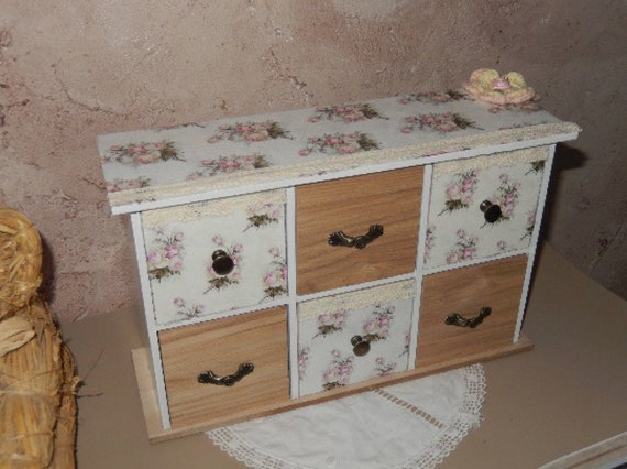 Small Dresser Has Shabby Chic Mind Jewelry Etsy