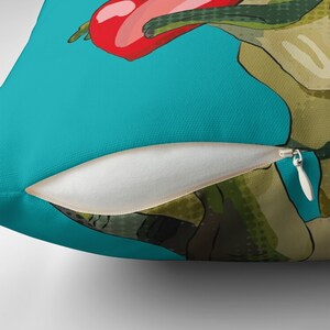 Roaaar Means I Love You in Dinosaur Cushion Dinosaur Valentine Cushion Dinosaur Anniversary Romantic T-Rex Present image 3