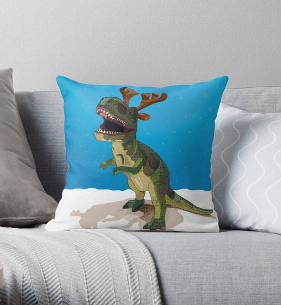 dinosaur floor pillow