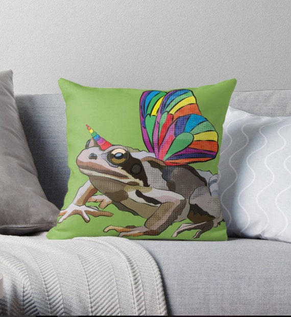 Frog Toad Printed Cushion Covers Pillow Cases Home Decor or Inner