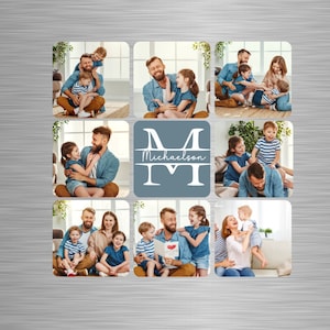 Custom Photo Magnet, 2 Inch Personalized Magnet, Photo Magnets, Square Magnets