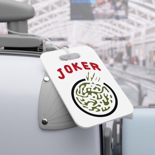 Mah Jongg Joker Luggage Tag