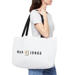 Mah Jongg Tote Bag