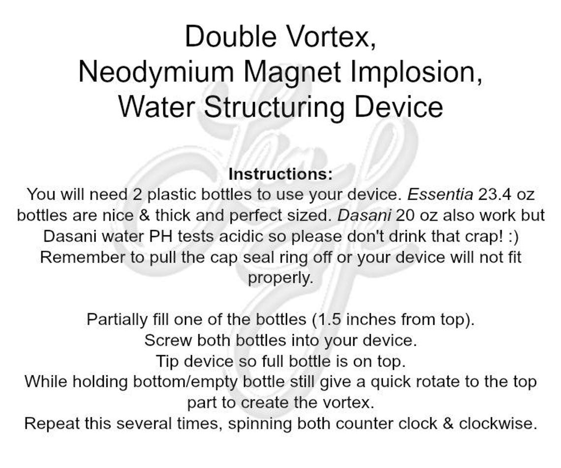 Metatron's Cube - Merkaba - Magnetic Implosion Vortex Water Structurer ...