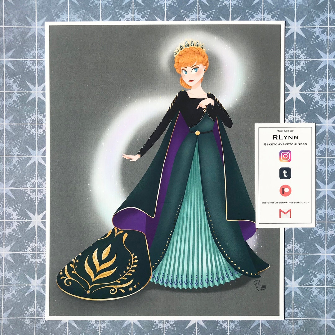 The New Queen of Arendelle Art Print - Etsy