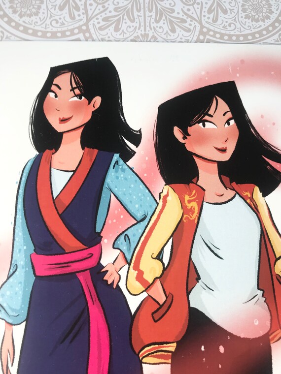 CLEARANCECasual Mulan dans sa tenue de princesse classique et son