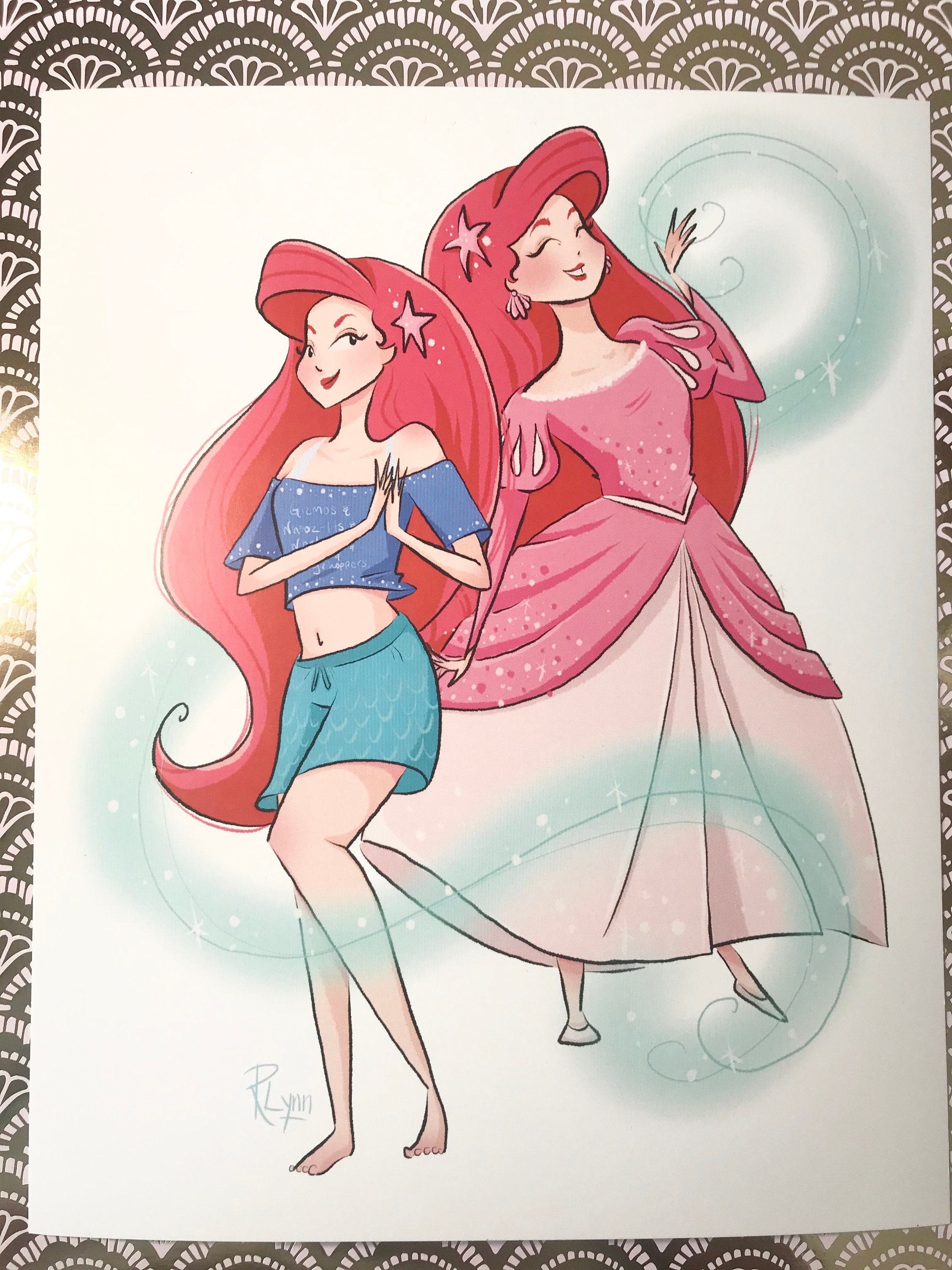 ariel casual outfit
