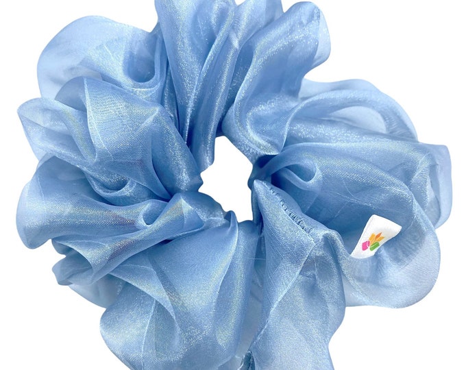XX Large Cotton Scrunchie: Jumbo Ponytail Holder (7 inch)