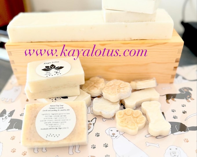 Oatmeal Dog Paw & Body Soap Bar