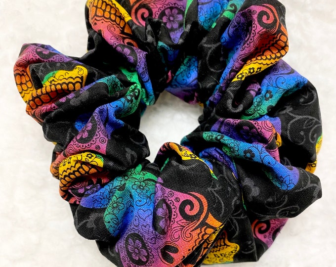 X X Large Oversize Scrunchie Halloween Big Soft 100% cotton