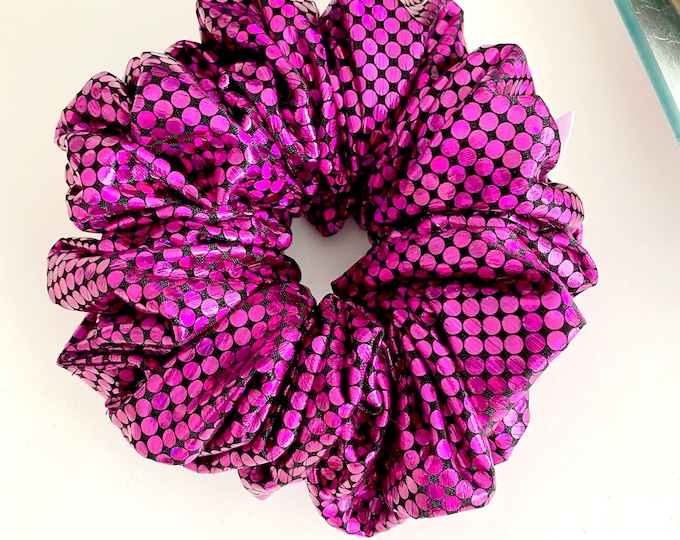 XX Large Oversize Scrunchies, Big Soft Polyester Waterproof, Fancy Hairstyles Jumbo Large Ponytail Holder
