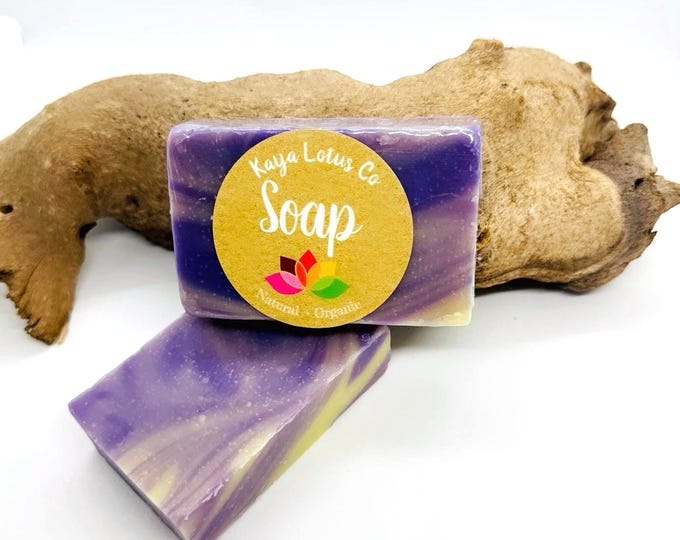 Lavender Lemongrass Soap Bar Handmade