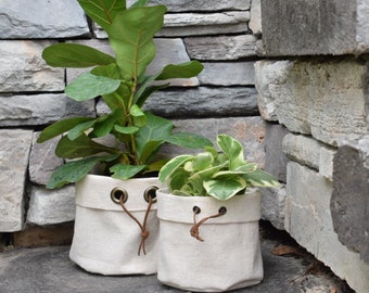 Canvas Planter Cover