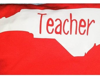 NC state teacher shirt