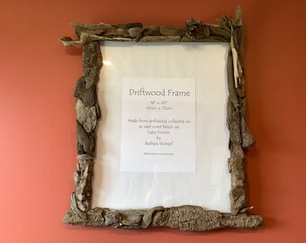 Driftwood Frame for 41x51cm/16x20in [191]333 - This slim frame is ideal for, well, anything - photos of large groups/panoramas, or posters.