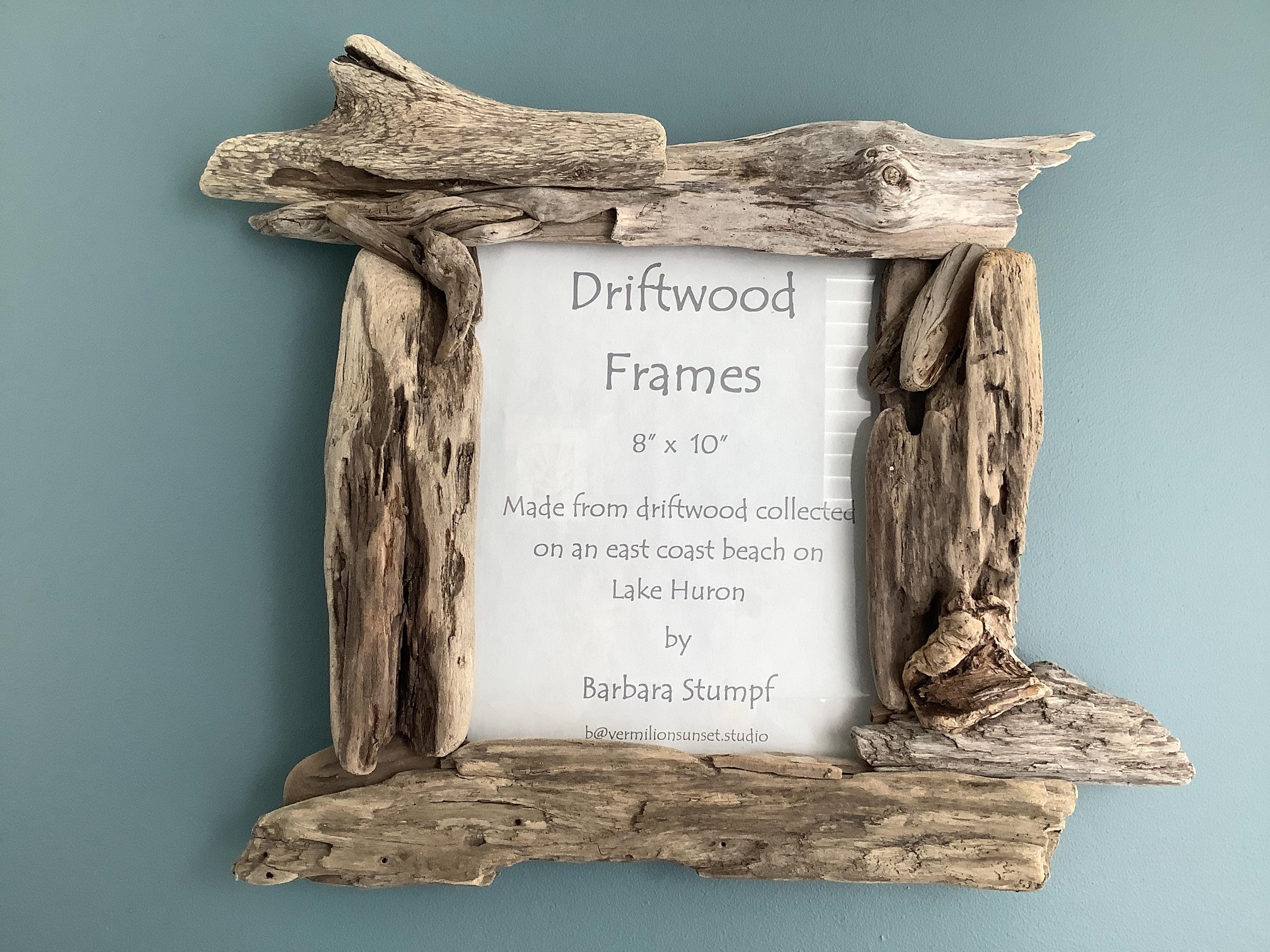 Driftwood Frame - Large as life! Bold? No, just honest. This gorgeous frame is a non-conformist because it accepts what few do.