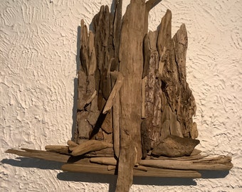 Driftwood Wall Art - Plaque - as twisty and mighty as Nature. Artfully sculpted for your home.