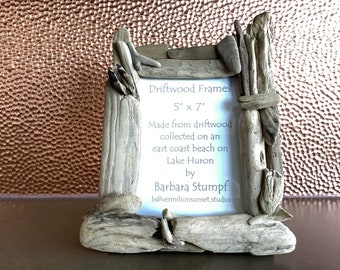 Driftwood Frame - Don't you just want to salute this frame? Make your memories official. Put them in this frame.