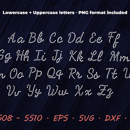 Rhinestone SVG Digital Download Beautiful Mess Transfer | Etsy