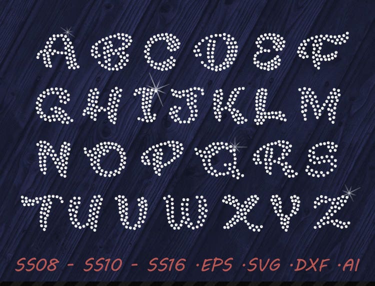 rhinestone template free download