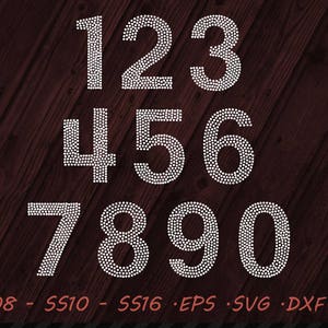 Download Rhinestone Cursive Font SVG EPS DXF Ai Digital Template | Etsy